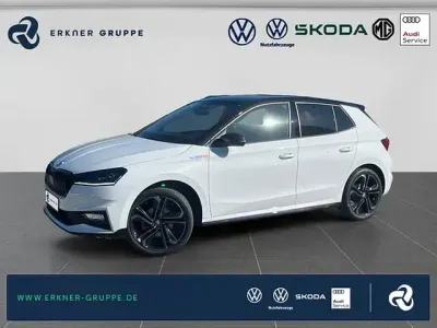 Neu Skoda Fabia Monte Carlo 177 PS (130 kW) 2026 Moonweiss metallic Kleinwagen