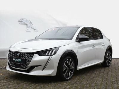 Gebraucht Peugeot e-208 GT 100 kW (136 PS) 2021 Perlmutt weiß Kleinwagen