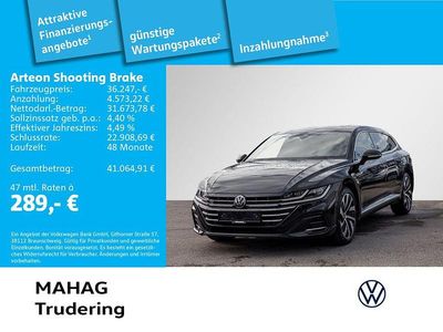 Second-hand VW Arteon R-line 200 CP (147 kW) 2023 Negru Berlinǎ