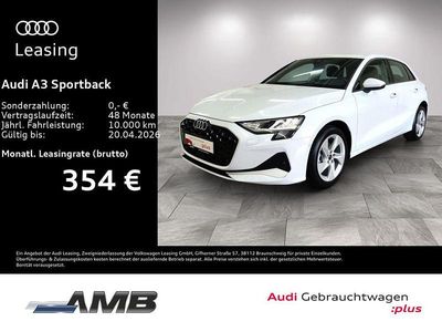 Gebraucht Audi A3 Advanced Plus 116 PS (85 kW) 2025 Gletscherweiß metallic Limousine