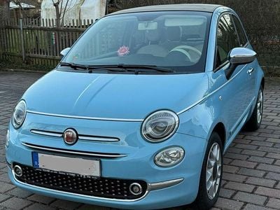 Gebraucht Fiat 500C S 69 PS (50 kW) 2018 Blau Cabrio