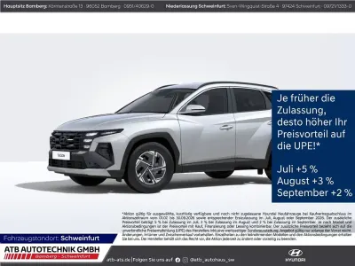 Neu Hyundai Tucson Select 150 PS (110 kW) 2026 Silber SUV