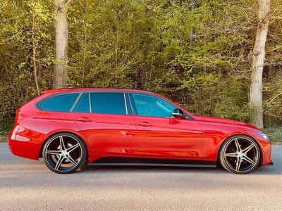 Usata BMW 316 Sport Line 136 CV (100 kW) 2014 Rosso Station wagon