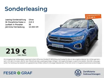 Gebraucht VW T-Roc Cabriolet Goal 116 PS (85 kW) 2025 Cabrio