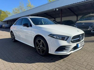Brugt Mercedes A250 Business 218 HK (160 kW) 2021 Hvid Sedan