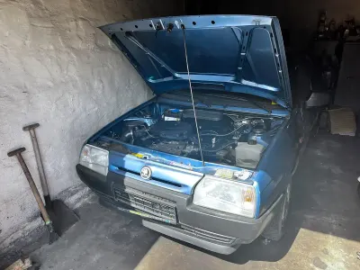 Gebraucht Skoda Favorit 1993 Blau Kleinwagen