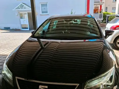 Gebraucht Seat Leon ST 110 PS (80 kW) 2017 Schwarz Kombi