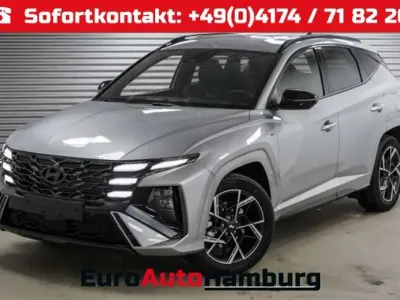Neu Hyundai Tucson N Line 150 PS (110 kW) 2026 Shimmering silver metallic () SUV