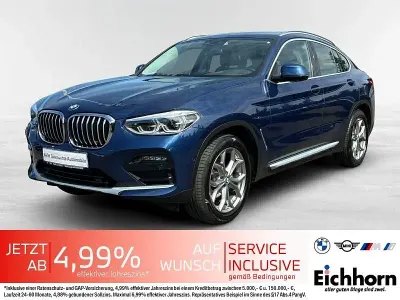Second-hand BMW X4 xLine 184 CP (135 kW) 2019 Albastru SUV
