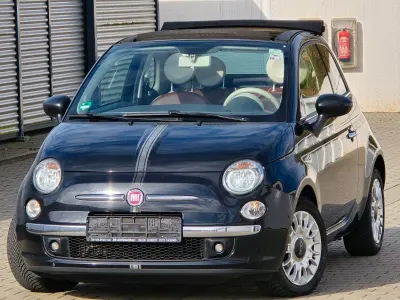 Gebraucht Fiat 500 Lounge 86 PS (63 kW) 2012 Schwarz Kleinwagen