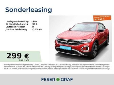 Occasion VW T-Roc Cabriolet Goal 116 PK (85 kW) 2025 Rood Cabriolet