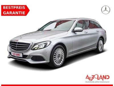 Grau (metallic) Gebraucht 2018 Mercedes C200 Exclusive Kombi | 22.490 € (Etwas zu teuer)