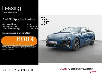 Gebraucht Audi S6 e-tron Sport 369 kW (503 PS) 2025 Malpeloblau metallic Limousine
