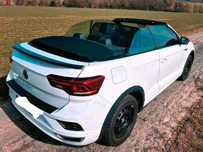 Gebraucht VW T-Roc Cabriolet Pure 150 PS (110 kW) 2020 Weiß Cabrio