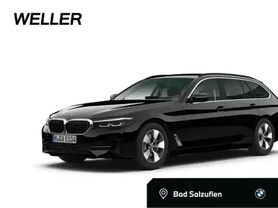 Gebraucht BMW 520 M Sport 184 PS (135 kW) 2021 Bmw 520i touring (schwarz) Kombi