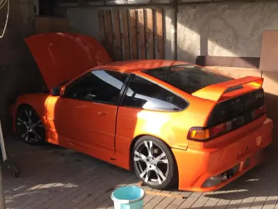 Gebraucht Honda CR-X 131 PS (96 kW) 1991 Orange Kleinwagen