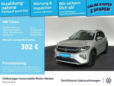 Brugt VW T-Cross R-line 116 HK (85 kW) 2025 Sølv SUV