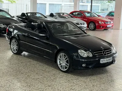 Gebraucht Mercedes CLK200 Sport Edition 184 PS (135 kW) 2008 Schwarz Cabrio