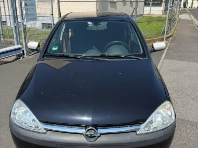 Gebraucht Opel Corsa 75 PS (55 kW) 2003 Schwarz Kleinwagen