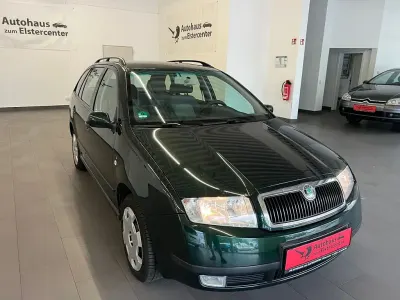 Gebraucht Skoda Fabia Comfort 101 PS (74 kW) 2001 Grün Kombi