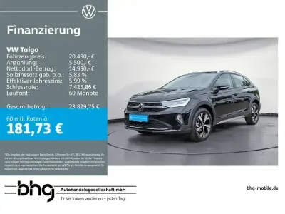 Gebraucht VW Taigo Style 116 PS (85 kW) 2025 Schwarz SUV
