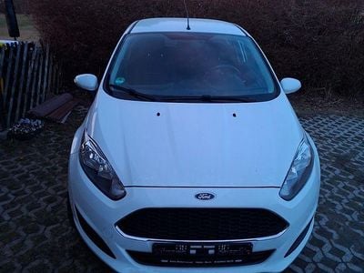 Gebraucht Ford Fiesta Trend 82 PS (60 kW) 2016 Weiß Kleinwagen
