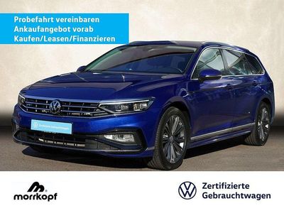 Second-hand VW Passat R-line 190 CP (139 kW) 2019 Albastru Break