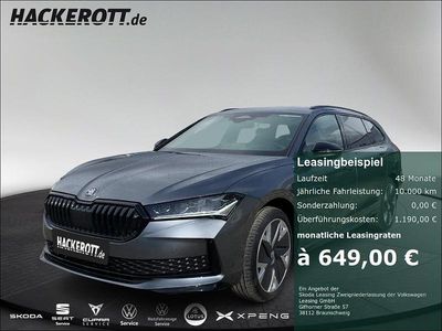 Nouă Skoda Superb SportLine 150 CP (110 kW) 2026 Gri Break