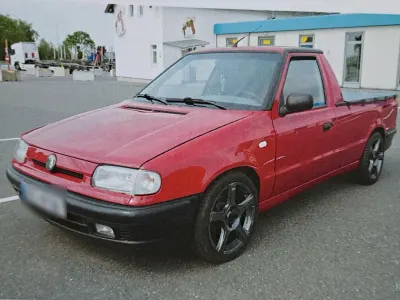 Gebraucht Skoda Felicia 64 PS (47 kW) 2000 Rot Pickup