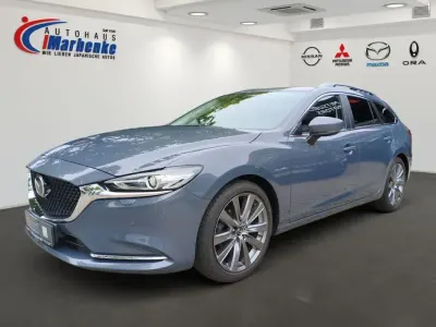 Gebraucht Mazda 6 Ad'Vantage 165 PS (121 kW) 2021 Polymetal gray Kombi