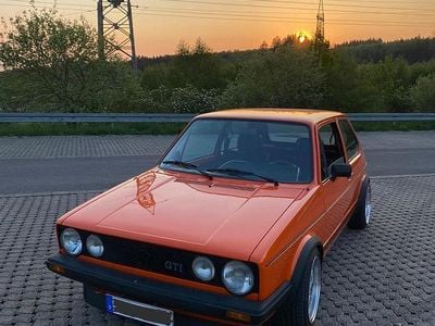 Gebraucht VW Golf I GTI 140 PS (102 kW) 1982 Orange Kleinwagen