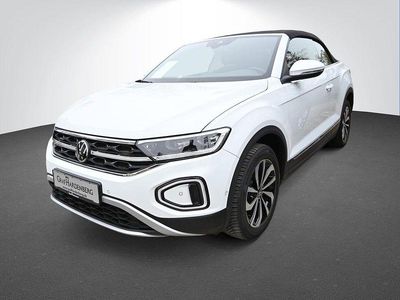 Gebraucht VW T-Roc Cabriolet IQ Drive 150 PS (110 kW) 2022 Weiß Cabrio