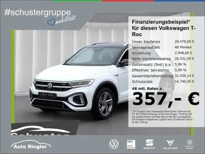 Gebraucht VW T-Roc Cabriolet R-line 150 PS (110 kW) 2025 Pure white SUV