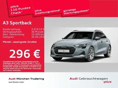 Usata Audi A3 Advanced Plus 150 CV (110 kW) 2025 Grigio Berlina