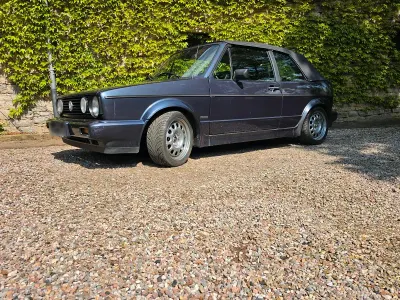 Gebraucht VW Golf Cabriolet 75 PS (55 kW) 1989 Blau Cabrio