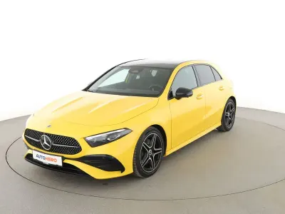 Używany Mercedes A220 AMG line 204 KM (150 kW) 2023 Żółty Sedan/Limuzyna
