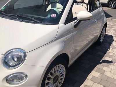 Usata Fiat 500C Lounge 69 CV (50 kW) 2020 Bianco Cabrio