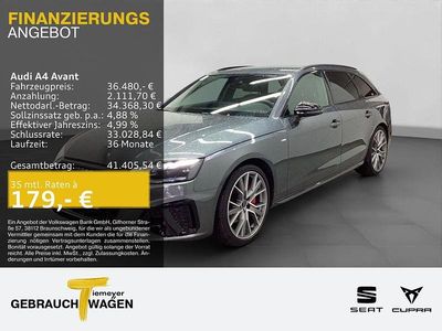Grau Gebraucht 2024 Audi A4 S-Line Kombi | 35.410 € (Guter Preis)