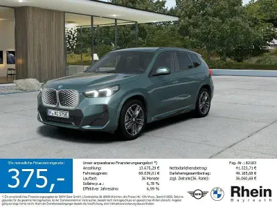 Neu BMW iX1 M Sport 225 kW (306 PS) 2026 Cape york grün metallic SUV