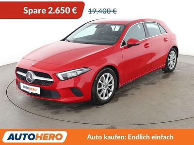 Gebraucht Mercedes A200 163 PS (119 kW) 2019 Rot Limousine