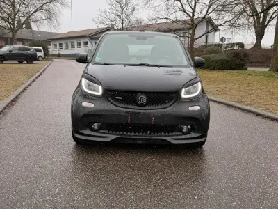 Gebraucht Smart ForTwo Cabrio Brabus 109 PS (80 kW) 2016 Schwarz Cabrio