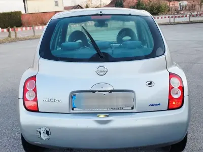 Gebraucht Nissan Micra Visia 80 PS (58 kW) 2003 Silber Kleinwagen