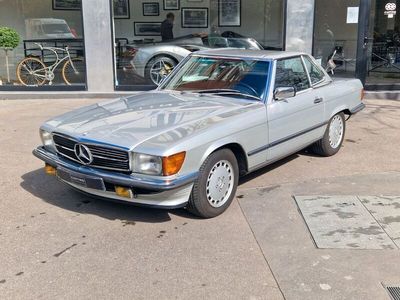 Gebraucht Mercedes SL500 1987 Silber Cabrio