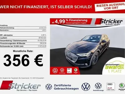 Gebraucht Audi e-tron Sport 300 kW (408 PS) 2022 Brillantschwarz SUV