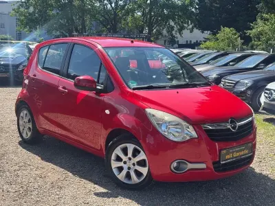 Gebraucht Opel Agila 86 PS (63 kW) 2009 Rot Kleinwagen