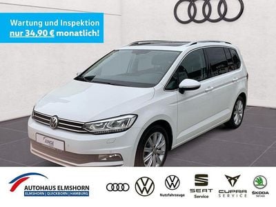Gebraucht VW Touran Highline 150 PS (110 kW) 2016 Pure white Van / Kleinbus