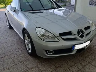 Brugt Mercedes SLK200 184 HK (135 kW) 2009 Sølv Cabriolet