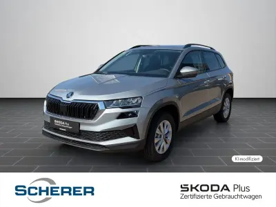 Neu Skoda Karoq Selection 150 PS (110 kW) 2026 Smokey diamondsilber metallic (metallic) SUV