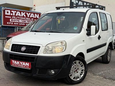 Gebraucht Fiat Doblò Active 95 PS (69 kW) 2009 Weiß Van / Kleinbus