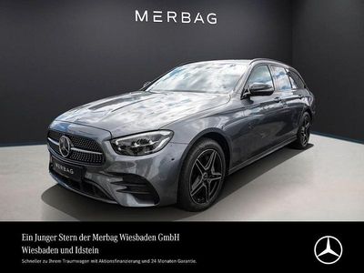 Selenit grau Gebraucht 2022 Mercedes E300 AMG line Kombi | 36.880 € (Fairer Preis)